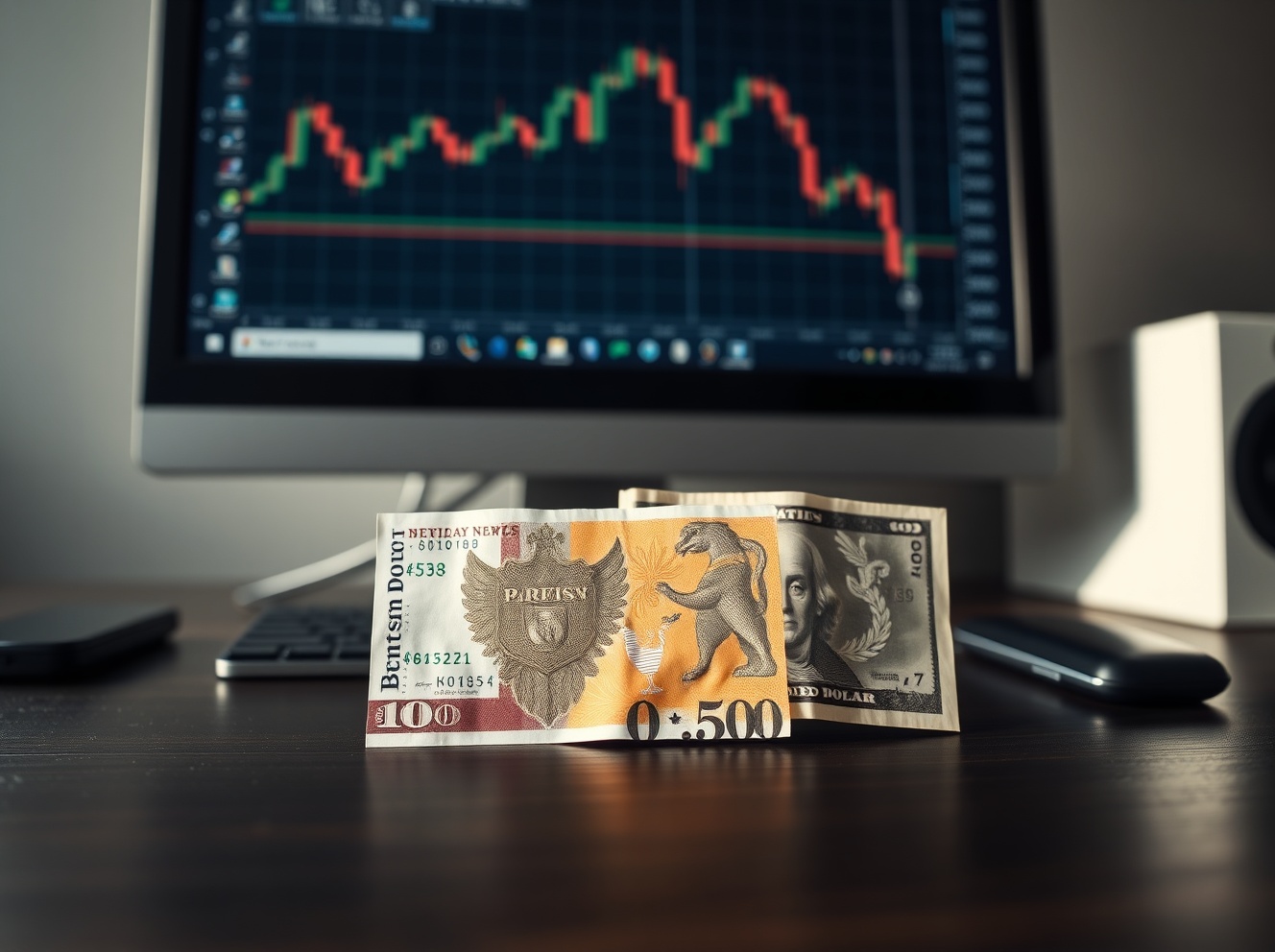Pound Sterling Softens: GBP/USD Dips to 1.3240 in Asian Trading