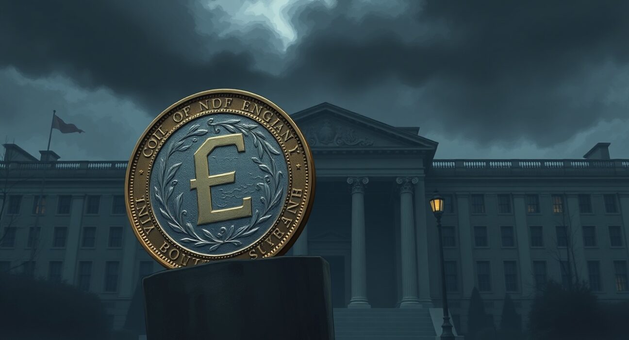 Pound Sterling under pressure from UK political drama and Bank of England monetary policy expectations.