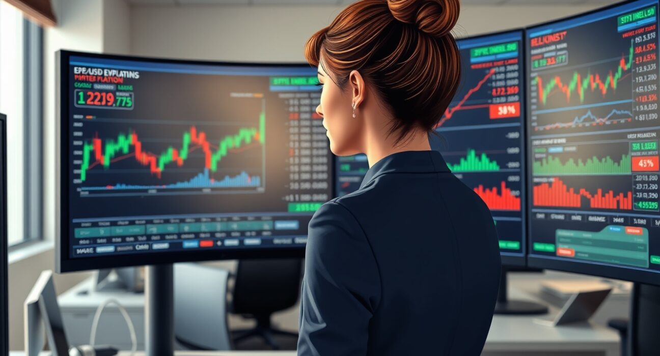 Financial analyst reviews Pound Sterling and UK inflation data charts ahead of key Federal Reserve testimony.