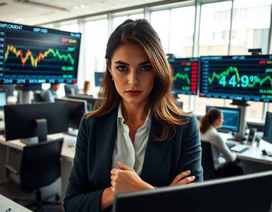 Financial analyst reviews GBP currency data after UK unemployment rate falls to 4.9%.