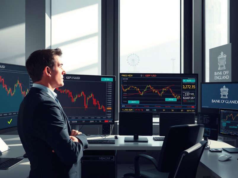 Pound Sterling Slips as UK Wage Growth Cools: Critical Bank of England Decision Looms