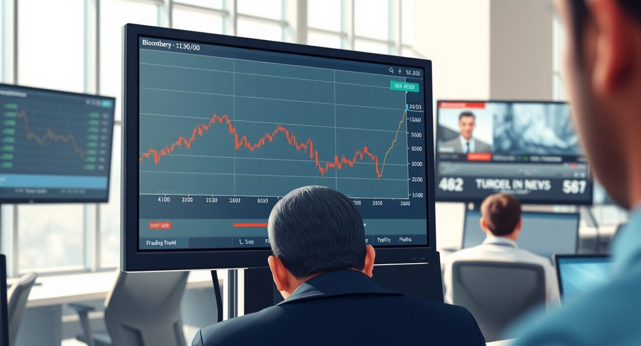 GBP/USD currency chart analysis during US-Iran diplomatic negotiations affecting Pound Sterling stability.