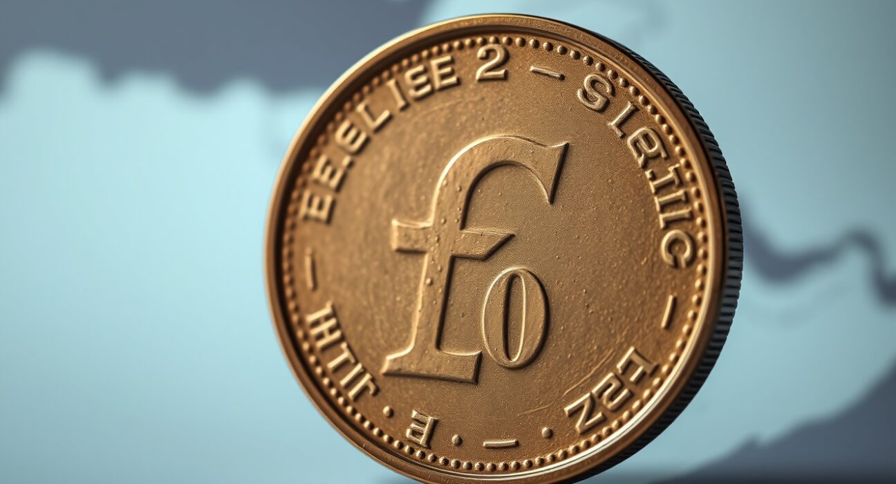 British pound coin analysis amid Middle East conflict pressures affecting currency markets