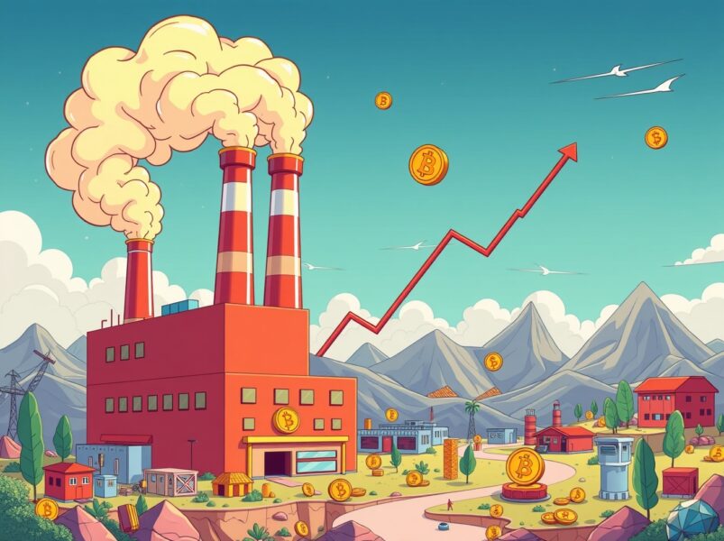 Indicador económico PPI de septiembre que muestra cómo la producción de fábricas afecta las tendencias del mercado de criptomonedas