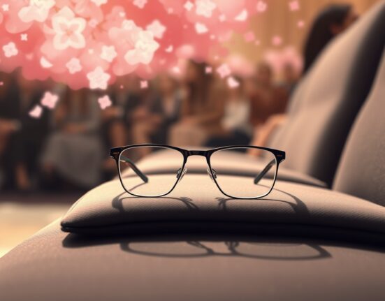 Concept of Prada Meta AI glasses merging high fashion with artificial intelligence technology