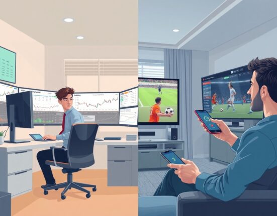Comparison between prediction market trading losses and sports betting outcomes showing retail investor challenges