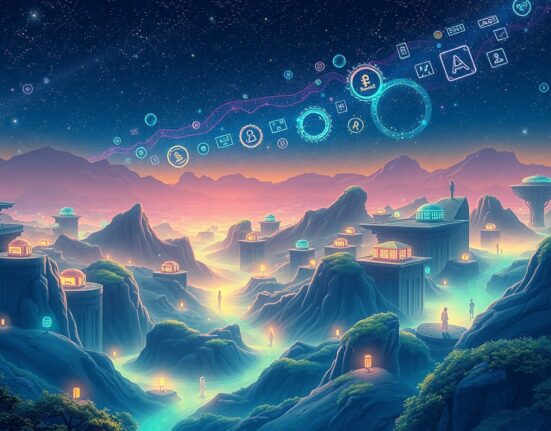 Illustration of prediction market volume growth and data flow analysis based on the CertiK report.