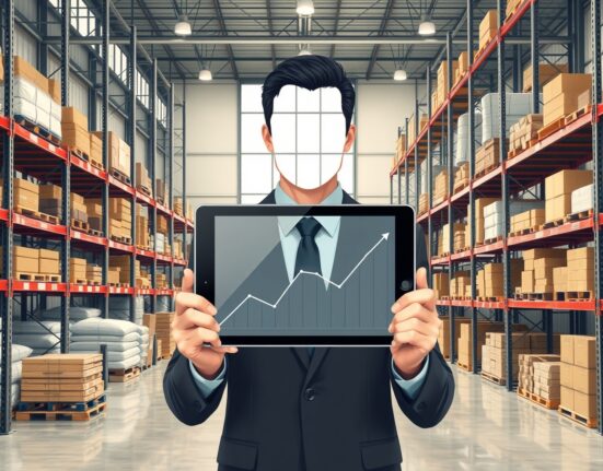 Producer Price Index data analysis showing February 2025 inflation trends in industrial setting