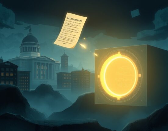 Conceptual Ghibli-style art representing the catastrophic PRTG token theft from a digital vault breach.