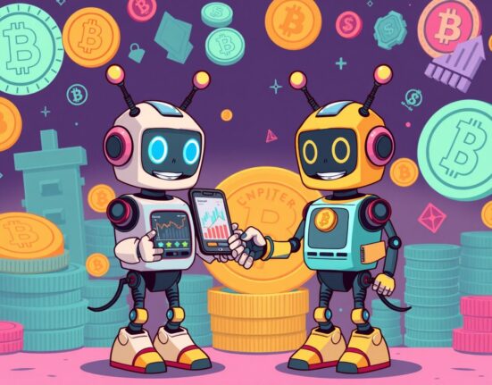 Public acquires Alto crypto business illustration showing fintech partnership for retirement investment innovation