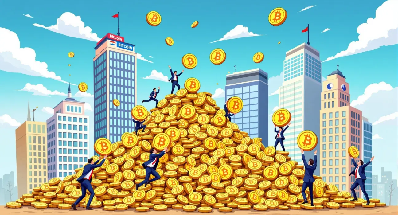 Public Companies Bitcoin: A Staggering $953M Surge in Corporate Holdings Signals Growing Confidence