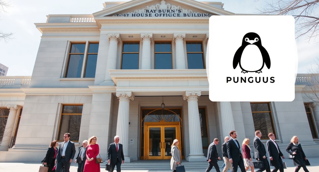 Pudgy Penguins team at US Congress event in Washington D.C. for cryptocurrency policy discussions