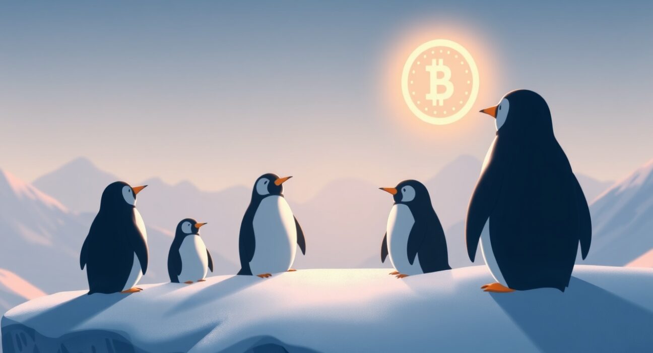 Analysis of the Pudgy Penguins project's multi-million dollar PENGU token deposit to Binance exchange.