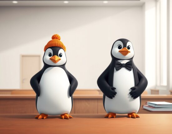 Legal confrontation between Pudgy Penguins NFT character and Original Penguin brand mascot in