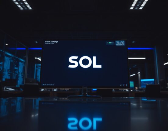 Pump.fun deposits SOL to Kraken exchange, showing Solana logo on a trading screen.