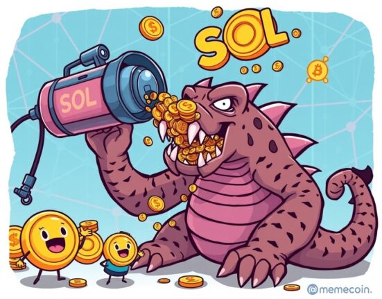 Illustrates the significant Pump.fun SOL sale, showing a large transfer of SOL tokens from a platform to an exchange, representing a key moment in cryptocurrency market activity.