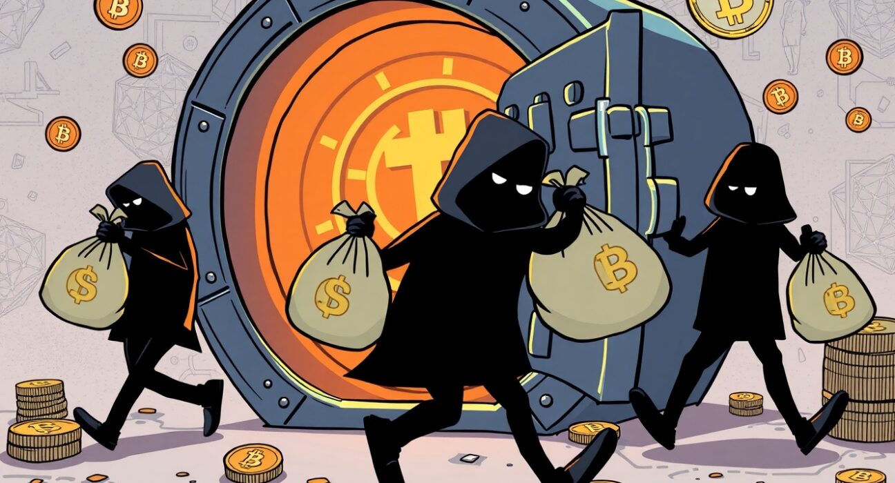 Pump.fun team cashed out illustration showing cryptocurrency withdrawal process