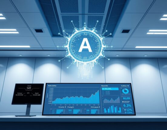 AI agent financial infrastructure visualization showing autonomous transaction systems between Pundi X and Fromm.io platforms.