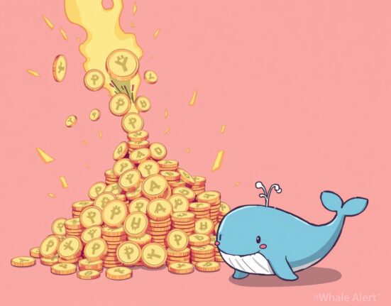 Cartoon illustration showing a large PYUSD token burn event, highlighting the impact of 600 million PYUSD vanishing.