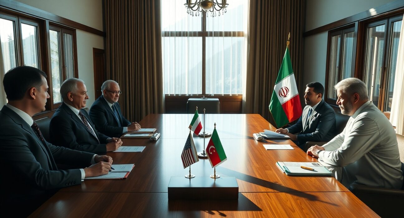Diplomatic meeting at Bürgenstock Resort in Switzerland with US, Iran, Qatar, and Pakistan delegates