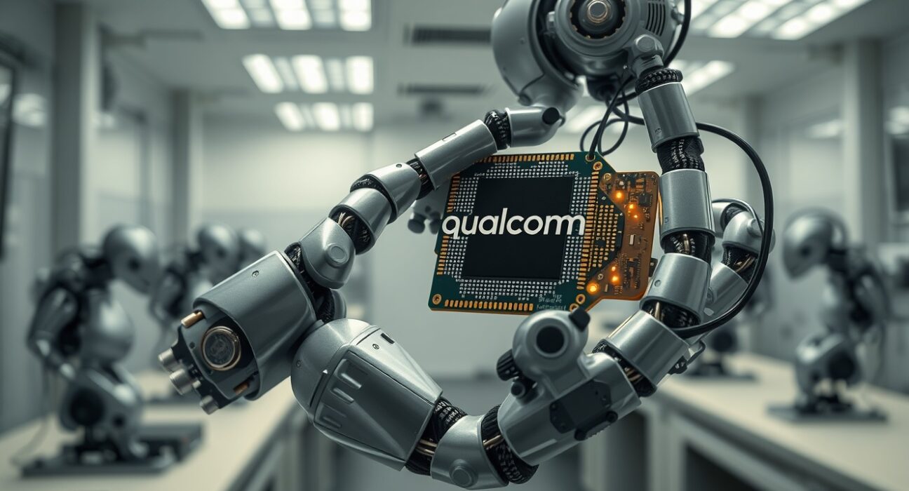 Qualcomm and Neura Robotics partnership advancing physical AI and humanoid robot technology.