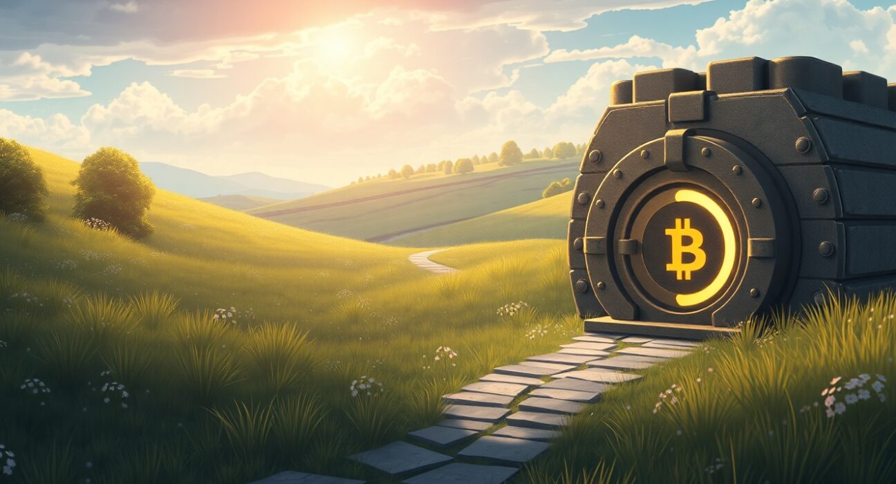 Quantum computing threat to cryptocurrency security timeline showing decades of protection