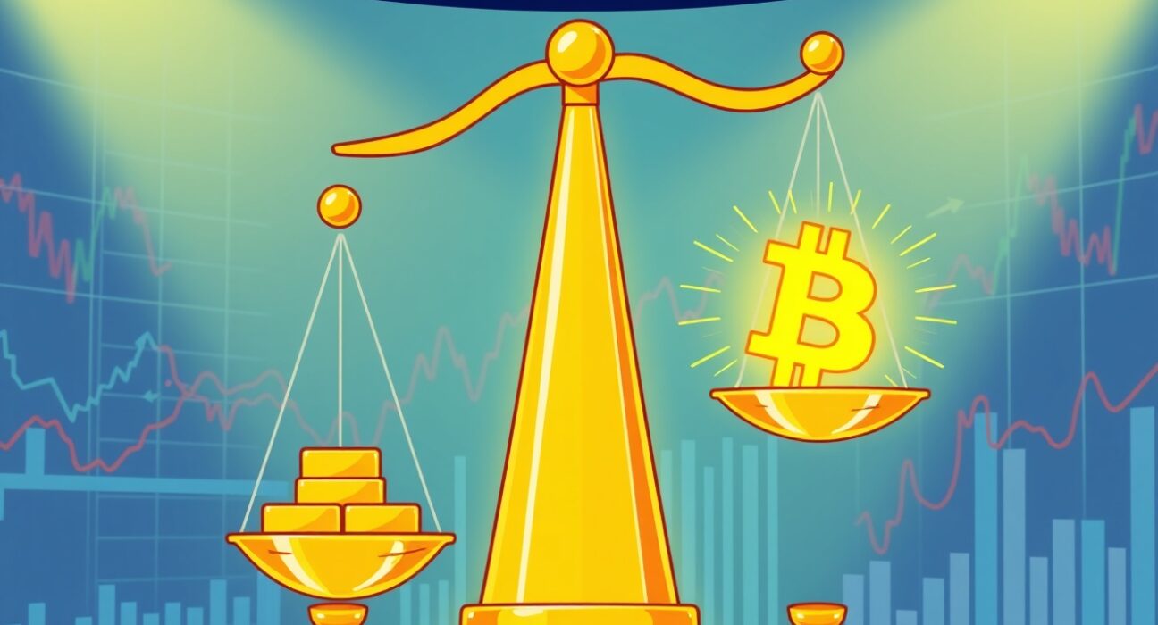 Strategic Bitcoin portfolio allocation balancing traditional and digital assets