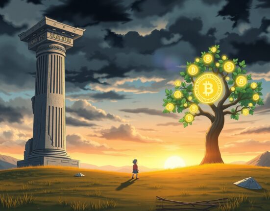 Analysis of the cryptocurrency opportunity within Ray Dalio's warning about global financial system change.