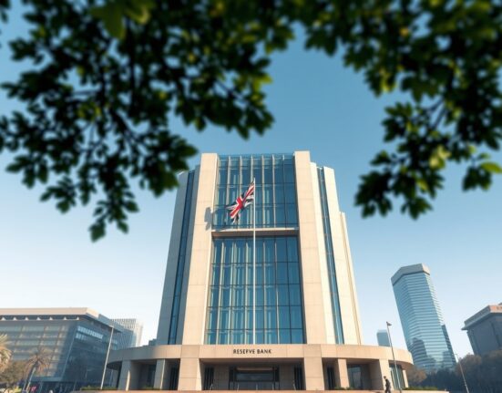 The Reserve Bank of Australia headquarters in Sydney, where a crucial interest rate decision will be made.