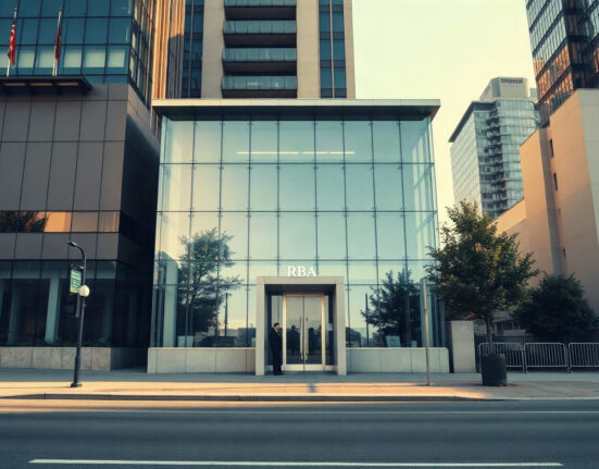 Reserve Bank of Australia building in Sydney, symbol of monetary policy