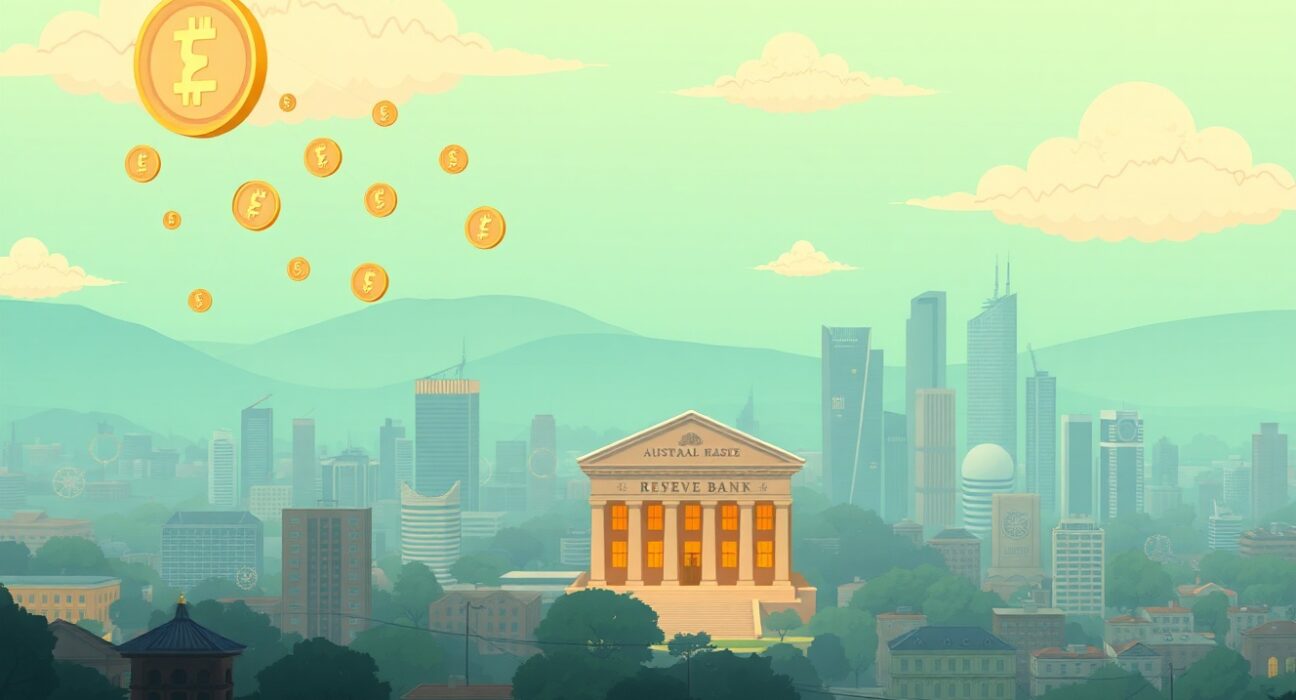 RBA's economic forecast showing persistent inflation and tight Australian labor market conditions with policy implications