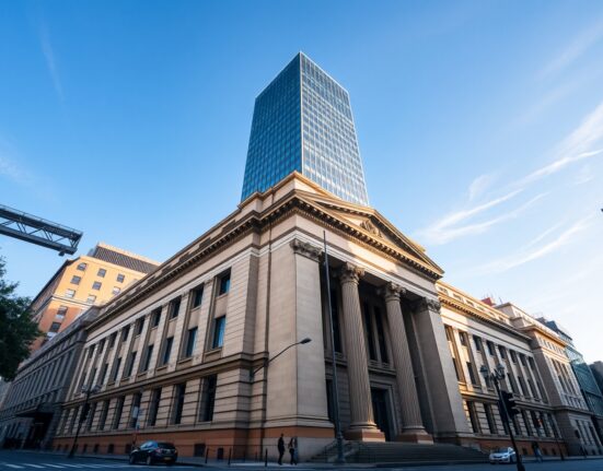 Reserve Bank of Australia building in Sydney on a clear day, representing central bank stability and crisis preparedness.