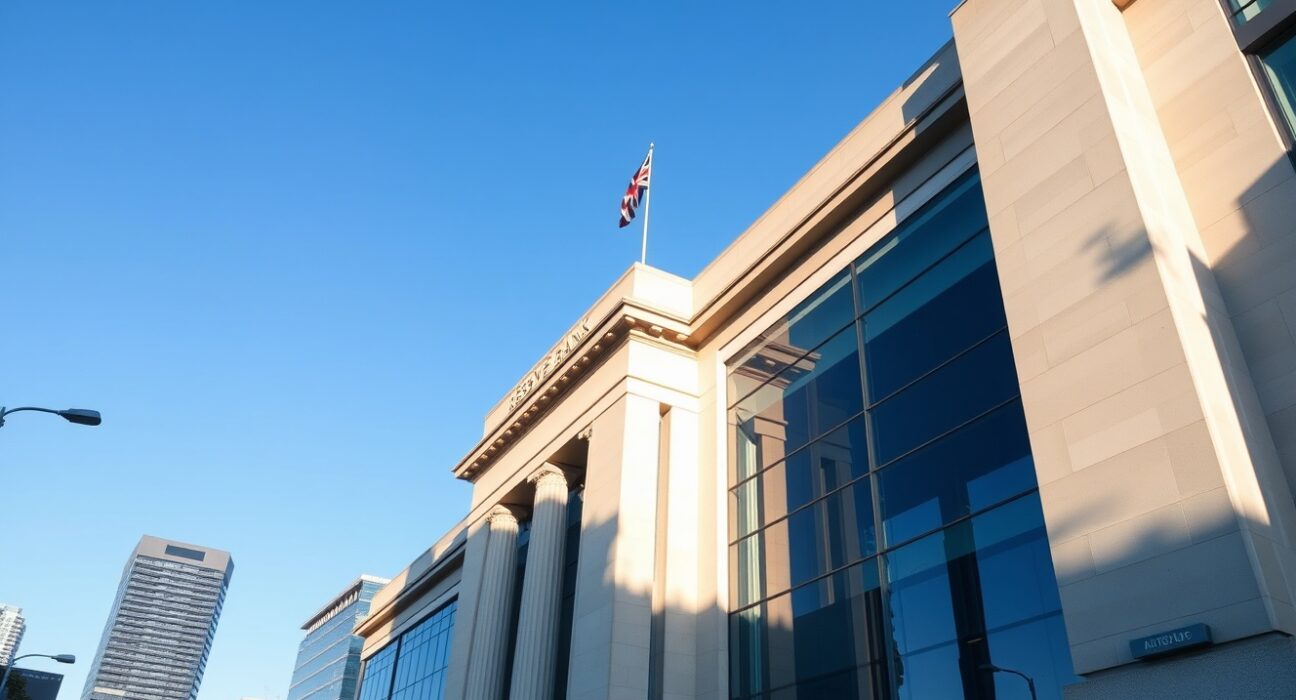 Reserve Bank of Australia headquarters building representing monetary policy decisions and interest rate considerations