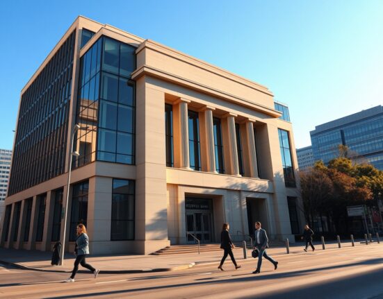 Reserve Bank of Australia headquarters in Sydney where critical monetary policy decisions are made, including potential May rate hikes.