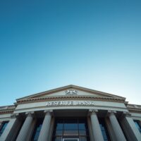 Reserve Bank of Australia headquarters representing monetary policy decisions affecting the Australian dollar outlook