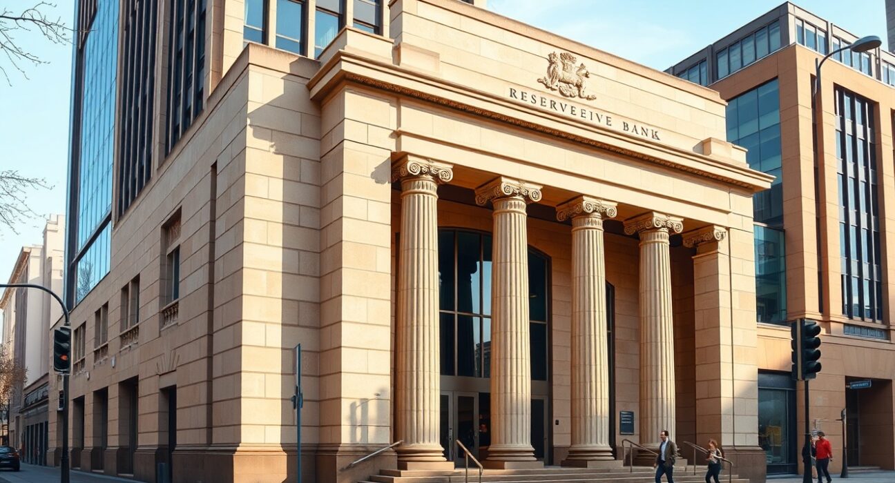 Reserve Bank of Australia headquarters building representing monetary policy decisions affecting interest rates