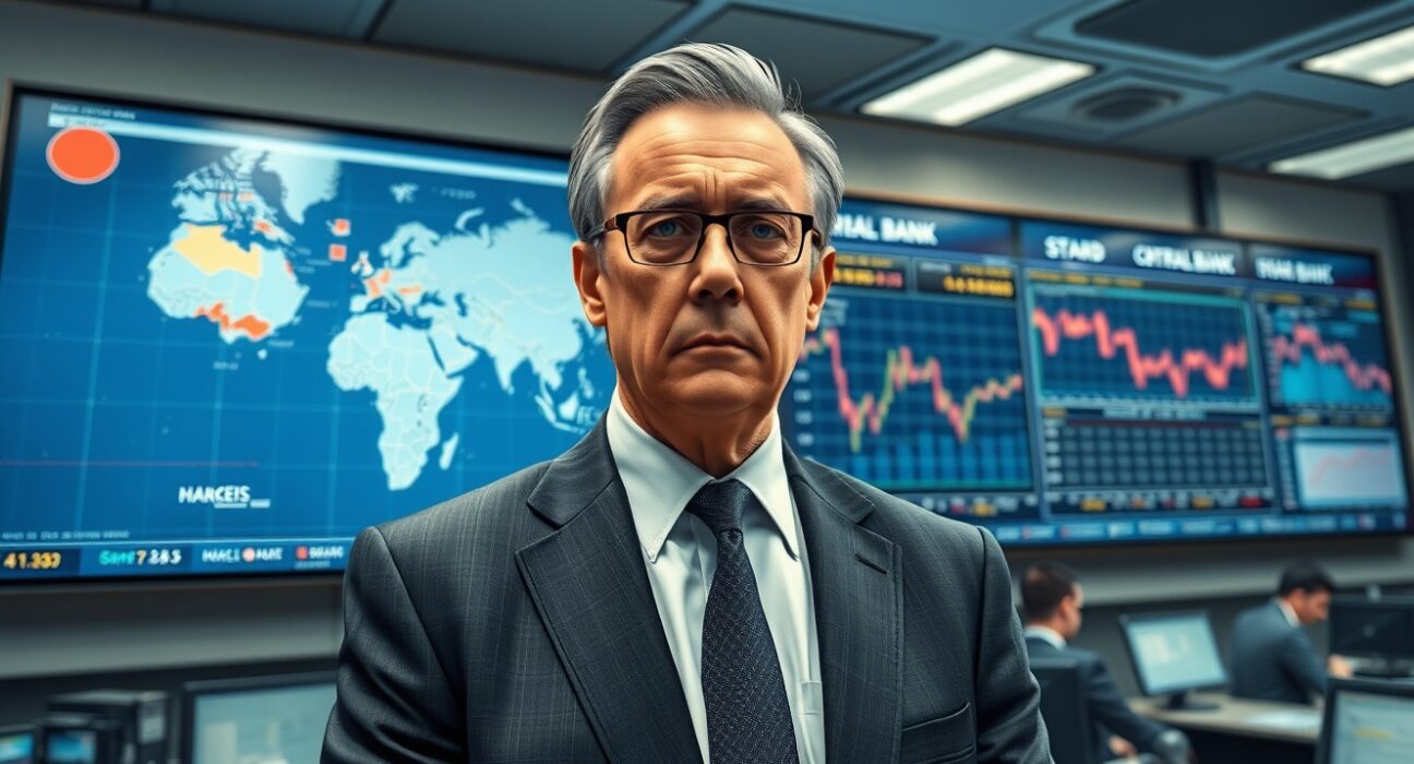 RBA central banker analyzing global economic impact of Iran conflict on financial markets