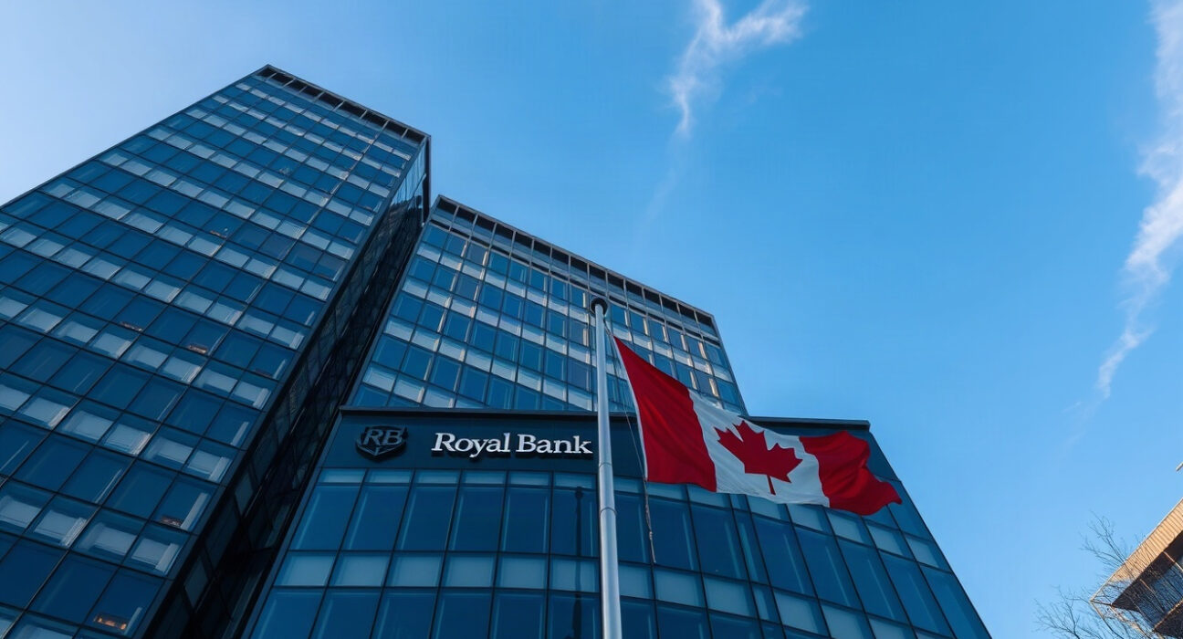 Royal Bank of Canada headquarters building exterior under clear sky