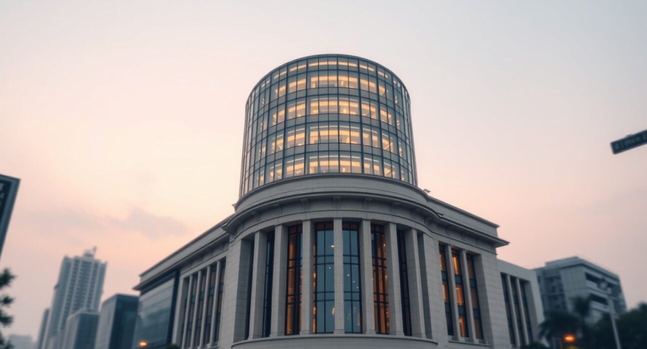 Reserve Bank of India headquarters representing increased regulatory scrutiny on offshore INR NDF trading markets.