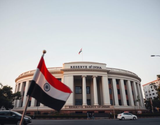 Reserve Bank of India headquarters representing monetary policy decisions affecting INR stability in 2025