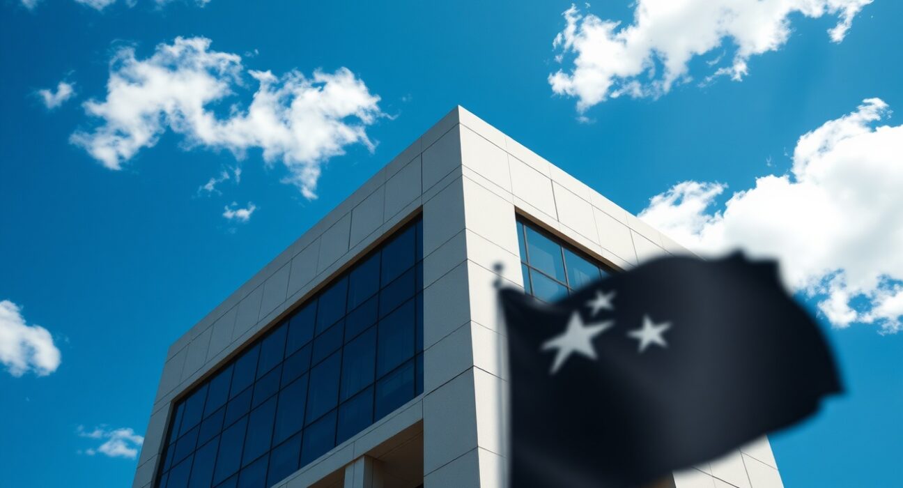 Reserve Bank of New Zealand building representing monetary policy decisions affecting NZD exchange rates