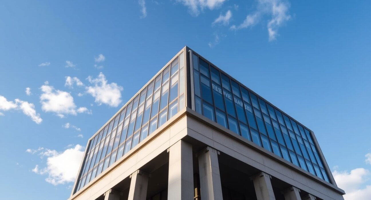 Reserve Bank of New Zealand building representing monetary policy decisions and inflation warnings analyzed by BNY Mellon.