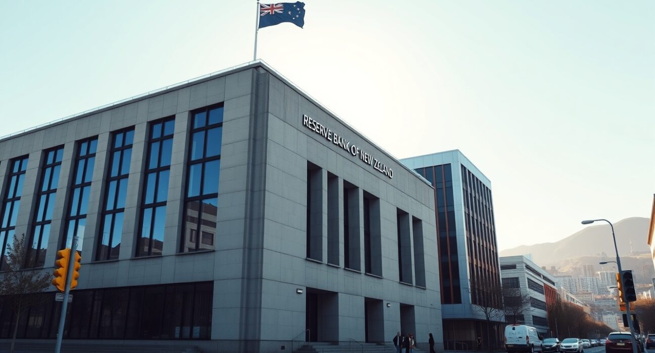 Reserve Bank of New Zealand building in Wellington where interest rate decisions are made