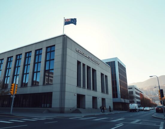 Reserve Bank of New Zealand building in Wellington where interest rate decisions are made