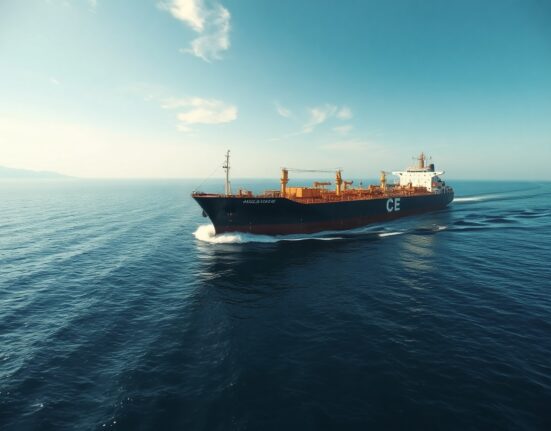 Oil tanker navigating the Red Sea amid disruptions reshaping global oil flows