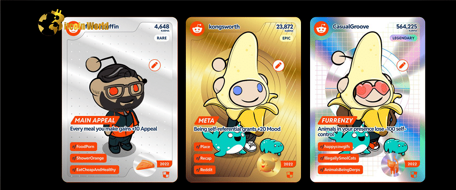 Reddit Recap Turns Redditors Into Flashy Trading Cards; NFT Rumors Swirl