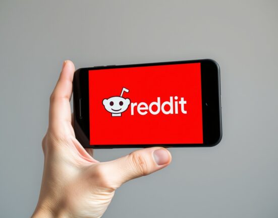 Reddit's new human verification process for suspected bot accounts on a smartphone.