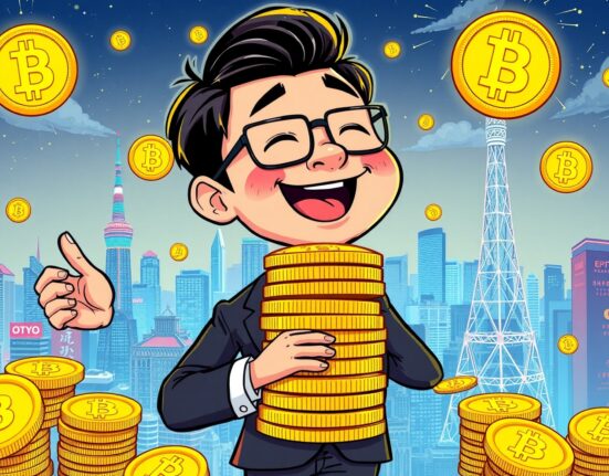 Strategic Bitcoin accumulation by Japanese company Remixpoint showing growing digital asset portfolio