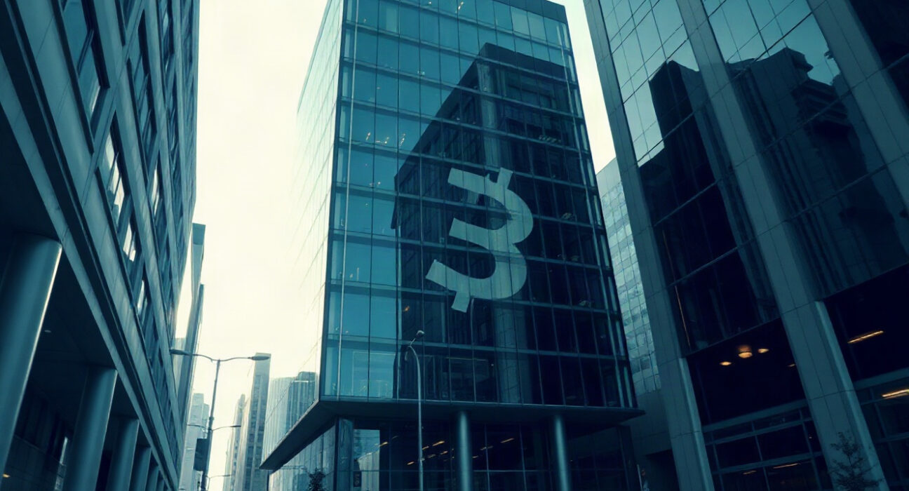 Corporate office building in Tokyo representing Remixpoint's Bitcoin treasury expansion