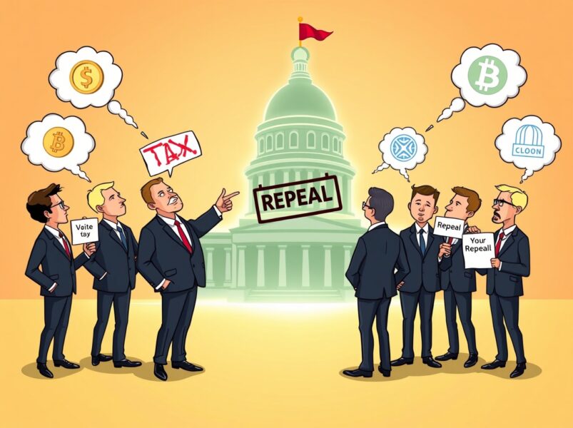 Crypto Staking Tax: Republican Lawmakers Launch Urgent Push for Repeal